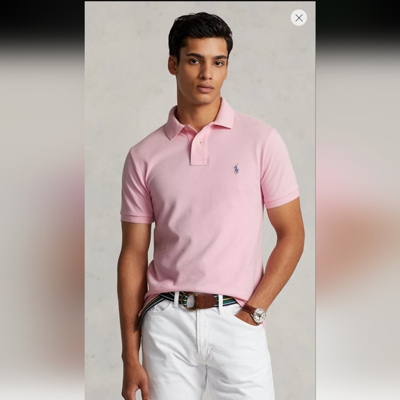 Big Boys Ralph Lauren polo shirt - Size  XL 18-20 Pink might Fit Men M - Picture 2 of 8